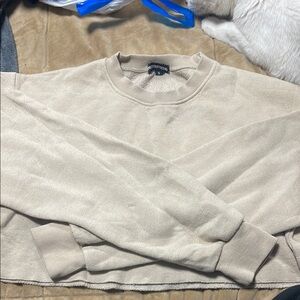 PrettyLittleThing Cream Sweater for Men